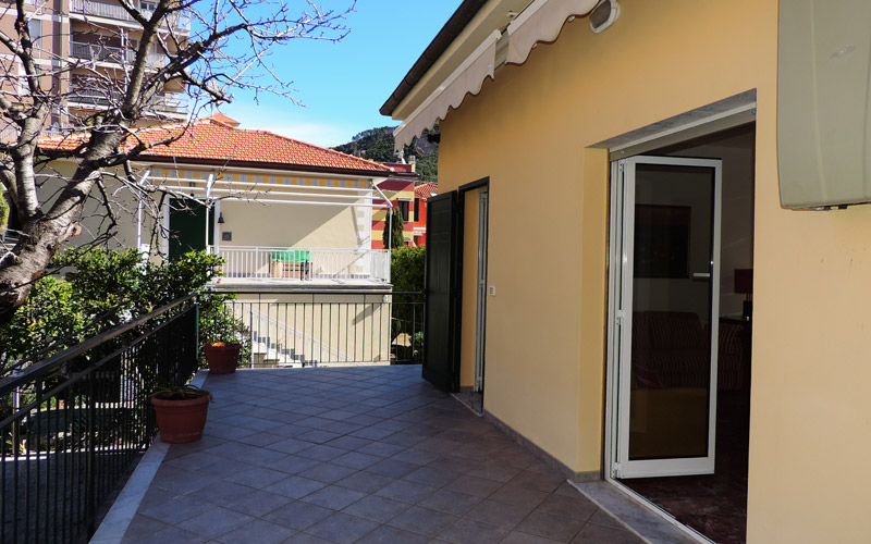 Terrace of Agapanto apartment